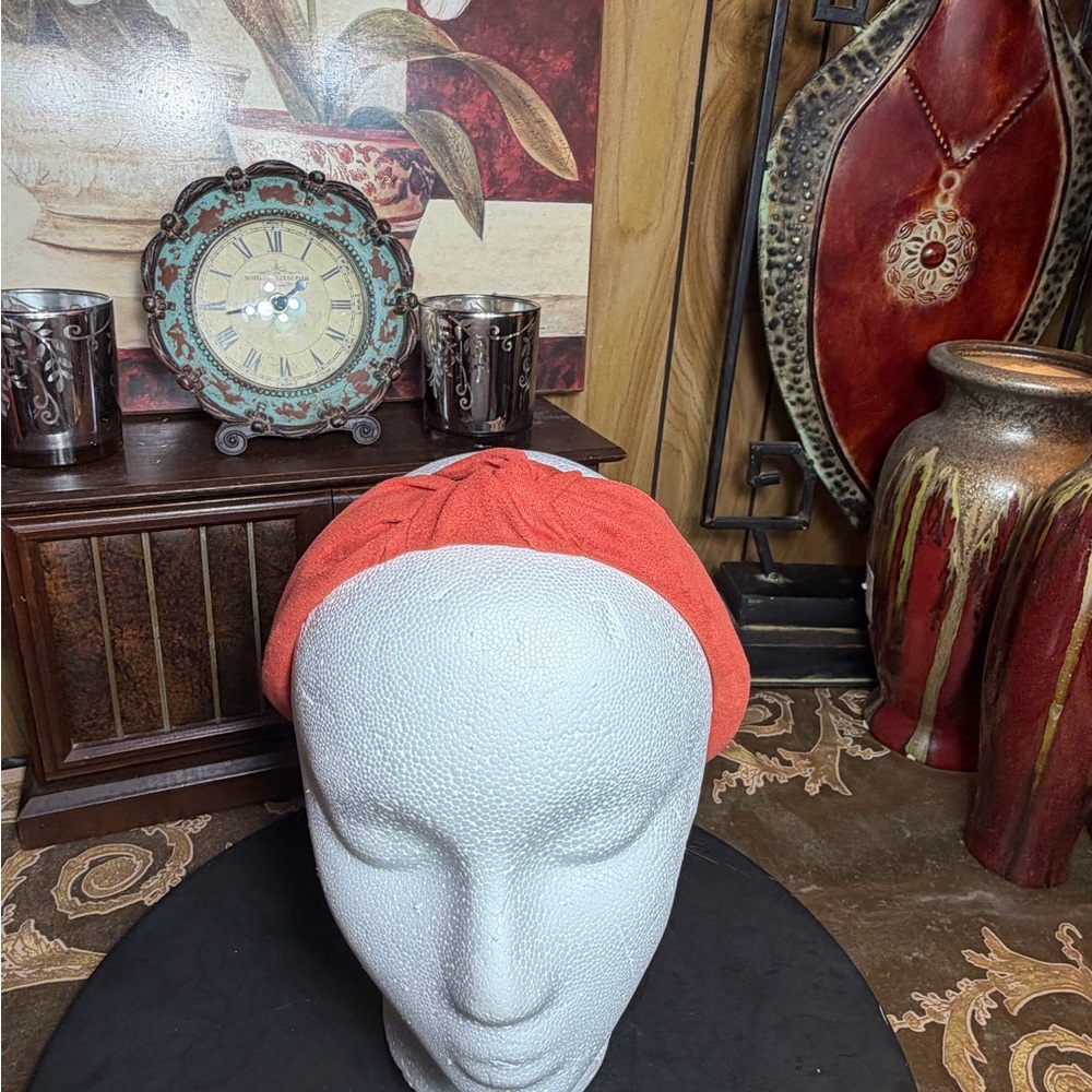 Elegant Orange Hairband